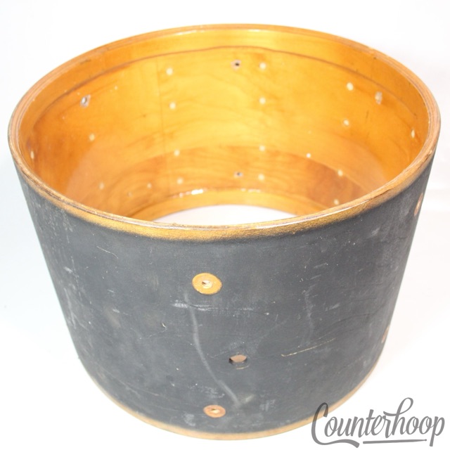 Rogers 10x14"Dyna-Sonic Marching Snare Drum Shell 5Ply Keller Fruitwood Tom USA — main photograph