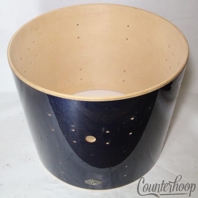 Tama 22"x18" Midnight Blue Wrap Bass Drum Shell 9Ply Lauan/Basswood — main photograph