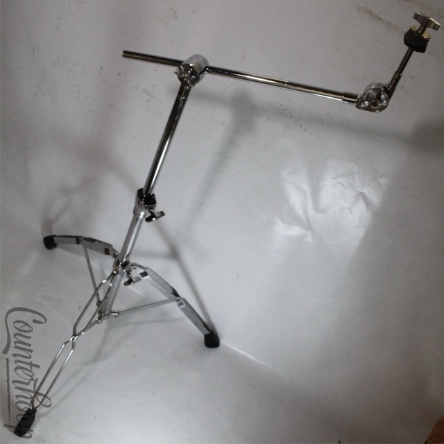 Mapex Boom Cymbal Stand Double-Braced Heavy Duty Tripod Chrome Crash/Ride — main photograph