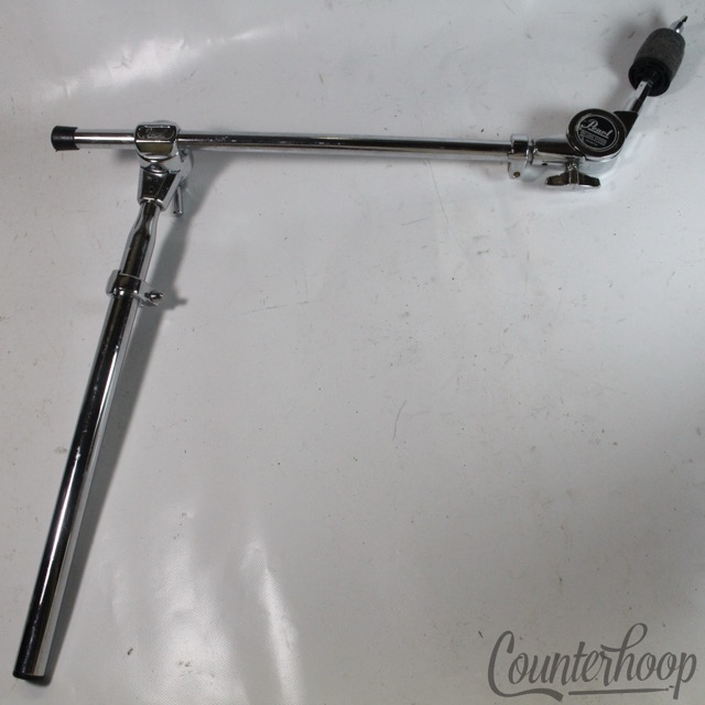 Pearl Uni-Lock Cymbal Holder Tubular Boom Arm CH-1030B Tilter Percussion Rod — main photograph