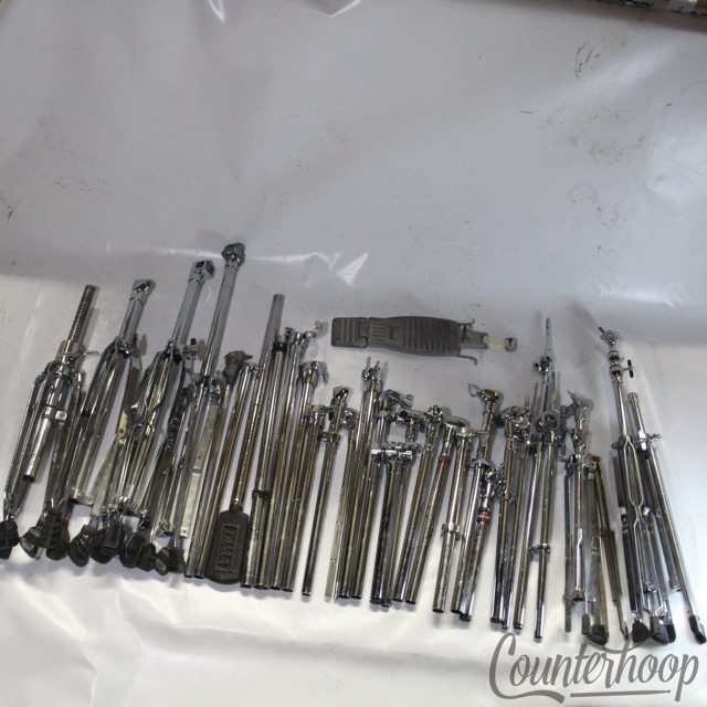 Stand Tripods+Tubes+Cymbal Arms Parts Hi-Hat Pedal,Throne Tama,Pearl,Gibraltar++ — main photograph