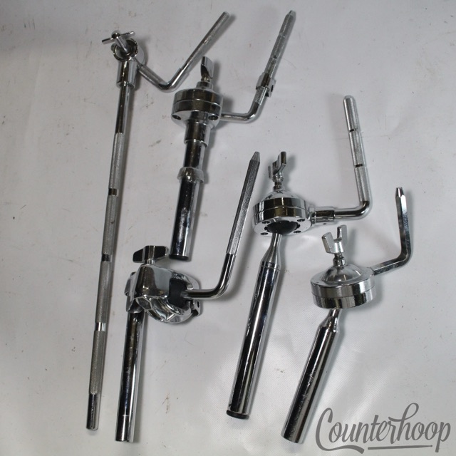 Yamaha/Tama/Gibraltar Tom Drum Mounts L-Arms 3/8"+1 Hex 7/8" 1" Tube Post Chrome — main photograph