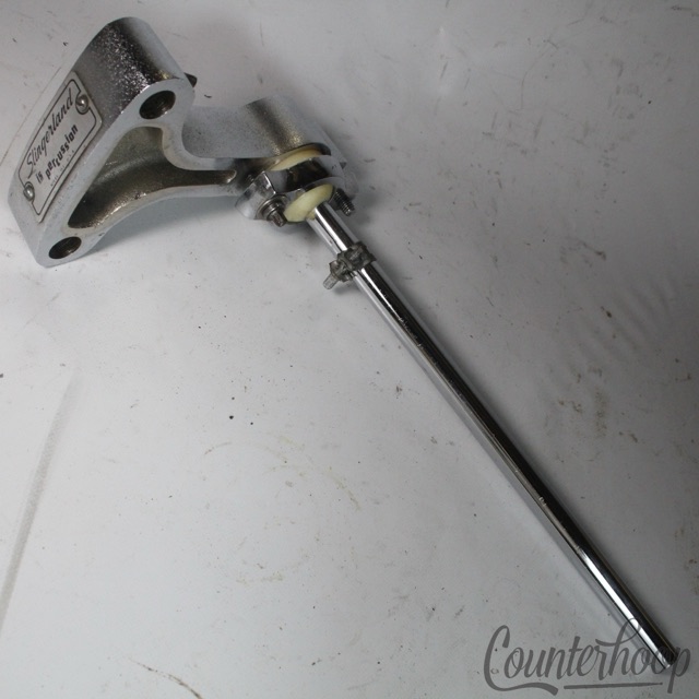 Slingerland Double Set-O-Matic Tom Drum Arm Holder Ball-Mount Long Bass Post 70s — main photograph