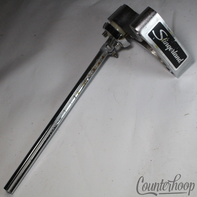 Slingerland 80s Double Set-O-Matic Tom Drum Arm Holder Ball-Mount Long Bass Post — main photograph