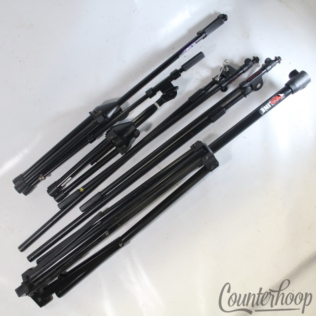 Mic Stand Lot Musicians Gear DR259 Low Profile Boom Black ProLine Parts Mounts — main photograph