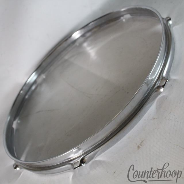 Rogers 14" Snare/Floor Tom Drum Batter Rim/Hoop 8Lug Triple-Flange 70s XP8 Big R — main photograph