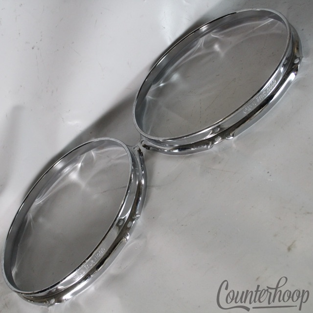 Rogers 18" Floor Tom Drum Rim/Hoop Triple-Flange Powertone Vintage 60s-70s USA* — main photograph