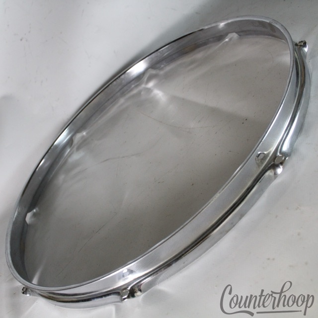 Rogers 16"Tall-Boy Cleveland Floor Tom Drum Rim/Hoop Triple-Flange Holiday 60s* — main photograph