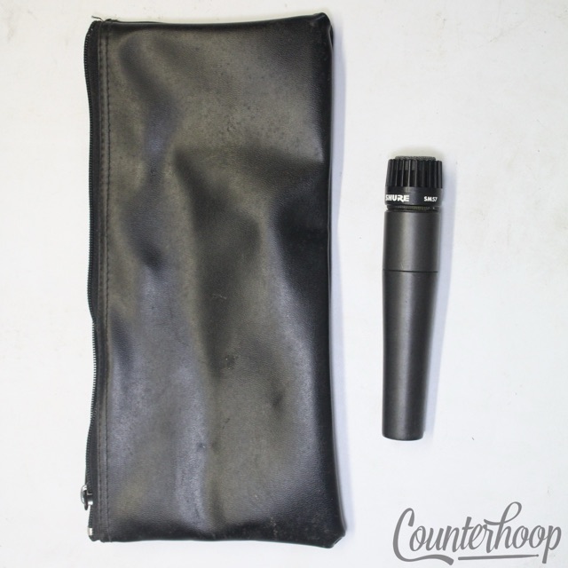Shure SM57 Cardioid Dynamic Instrument Microphone Mic Guitar Drum Vocal + Case* — main photograph