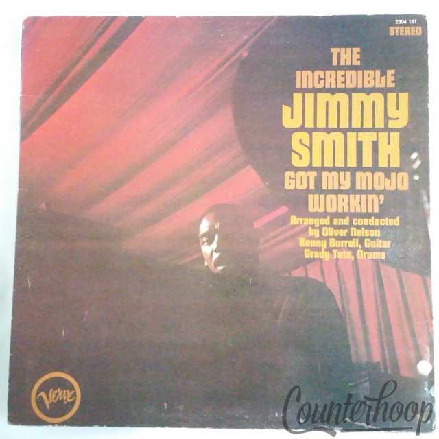 Jimmy Smith-Got My Mojo Workin' Verve Records 2304 191 France Repress Carter VG+ — main photograph