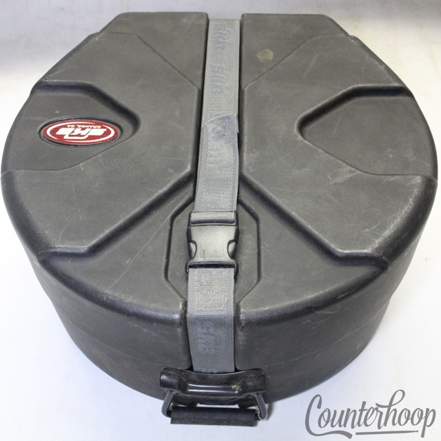 SKB Snare Drum Case 5"-6.5x14" Hard Shell Padded Professional Quality Orange,CA — main photograph