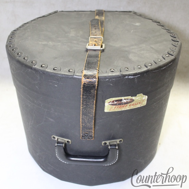 Humes&Berg 10x14" Tom Drum Custom Built Fibre Case Chicago,IL USA 15.75x12+3.5 — main photograph