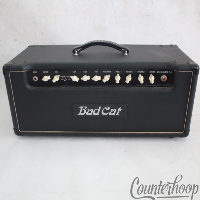 Bad Cat Cougar 50H 50W Class AB Tube Guitar Amp Head Power Amplifier 12AX7+EL34 — main photograph