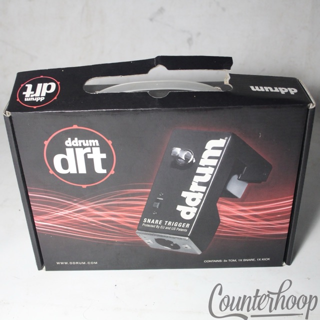 Ddrum DRT 5-Piece Dual Element Trigger Pack NIB New In Box Bass/Snare/3x Toms* — main photograph
