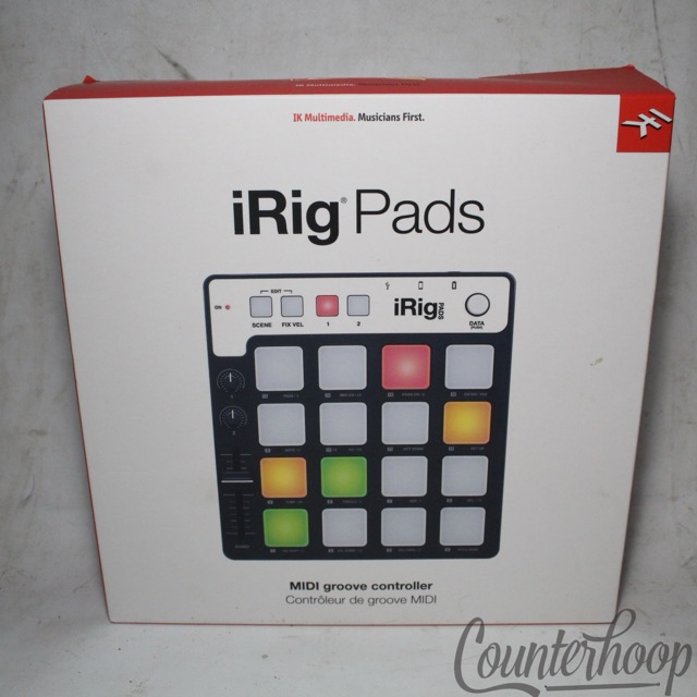 IK Multimedia iRig Pads MIDI Groove Controller for iPhone, iPad and Mac/PC* — main photograph