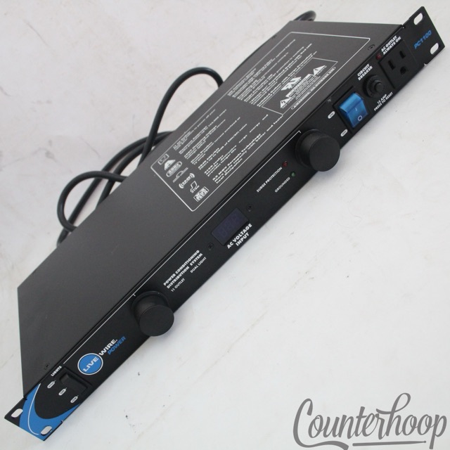 Live Wire Power PC1100 - Power Conditioning Distribution System Rack Mount Strip — main photograph
