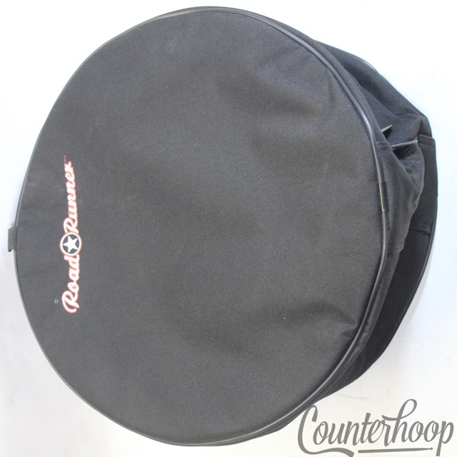 Road Runner 5.5" x 14" Soft Shell Padded Snare Drum Case Touring Bag Black — main photograph