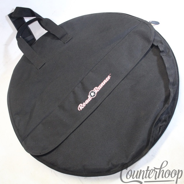 Road Runner 24" Cymbal Case Black Padded Bag +Shoulder Strap — main photograph