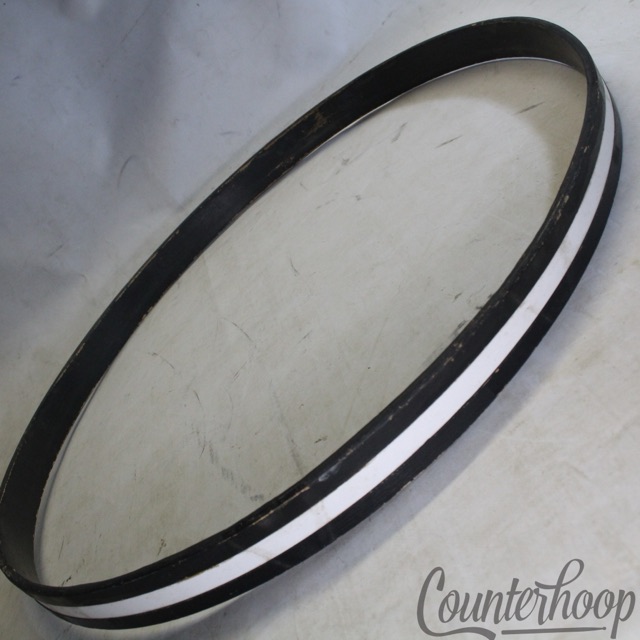 Rogers 22"Hoop/Rim New England White Vintage70s Powertone Fullerton 8Ply Maple* — main photograph