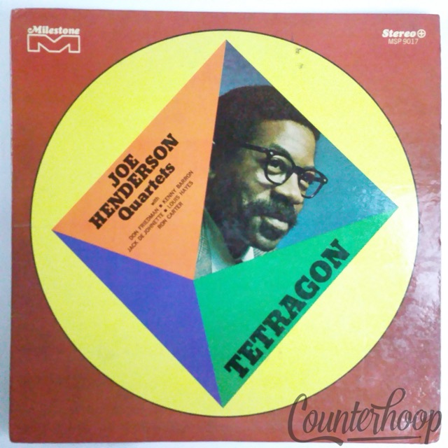 Joe Henderson – Tetragon 1968 Milestone MSP9017 Ron Carter/Dejohnette/Hayes VG+ — main photograph