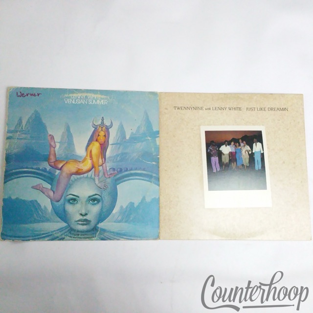 Lenny White-Venusian Summer 1975 VG+/VG Twennynine-Just Like Dreamin' 1981 VG++ — main photograph