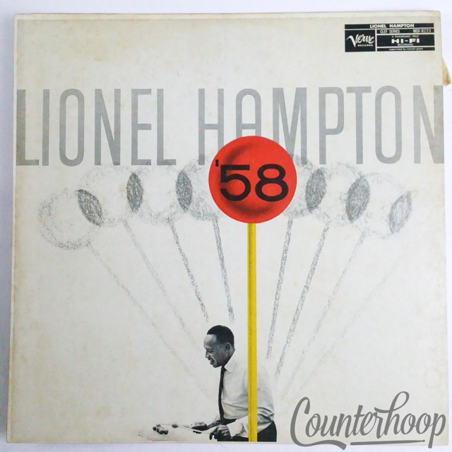 Lionel Hampton – Lionel Hampton '58 Mono Verve Records – MG V-8223 Buddy Rich NM — main photograph