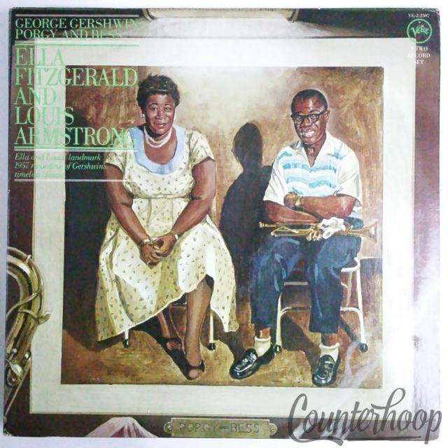 Ella Fitzgerald+Louis Armstrong-Porgy&Bess'76 2LP Verve Records Reissue Gatefold — main photograph