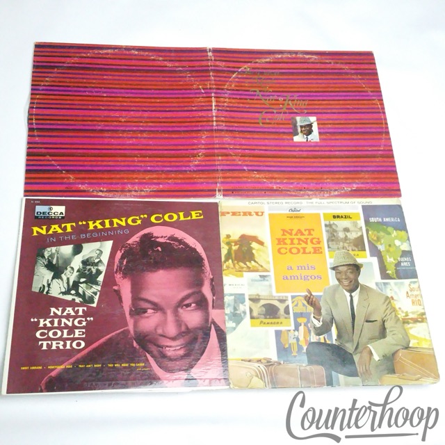 Nat King Cole 4LP S/T Gatefold,A Mis Amigos 1959 SW1220 Capitol,In The Beginning — main photograph