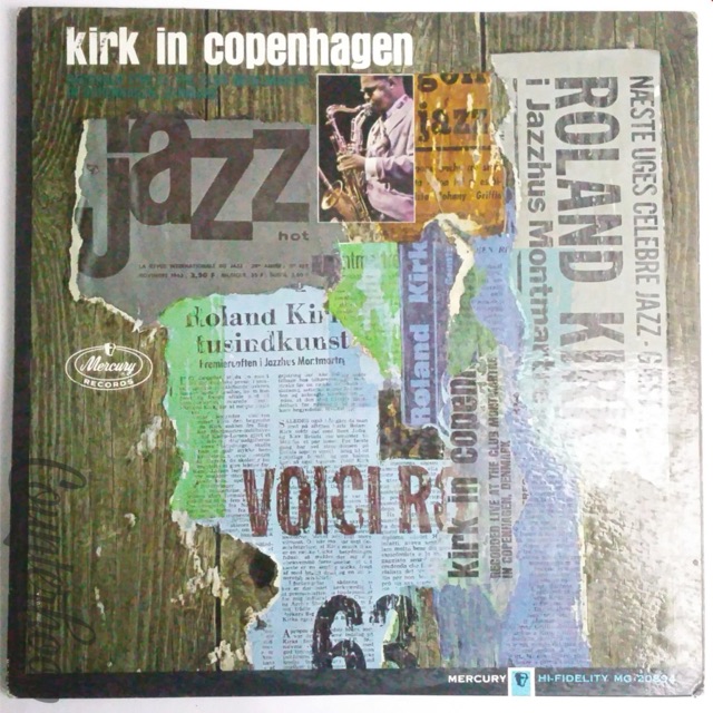 Roland Kirk – Kirk In Copenhagen 1964 Promo Mono Mercury MG20894 Deep Groove — main photograph