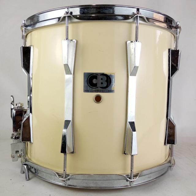 CB Drums 12x14" 8Ply 10Lug CB700 Parade Snare Drum Piano White Wrap - 3660 Kaman — main photograph
