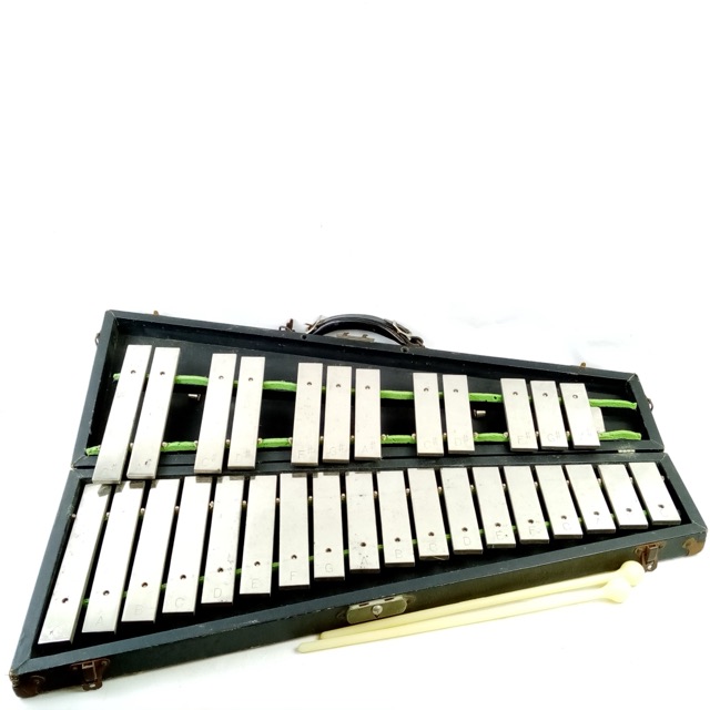 Leedy Orchestra Bells 2.5-Octave Glockenspiel Steel Xylophone Indianapolis Case — main photograph