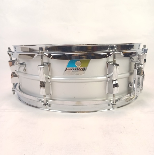 Ludwig 1971 5x14"Acrolite Snare Drum B/O Baked Aluminum Shell Vintage#823745#404 — main photograph