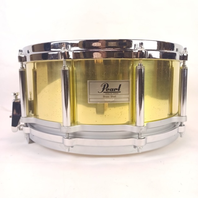 Pearl 6.5x14"Free-Floating Brass Snare Drum 2nd Gen B9114D/FB1465 — main photograph