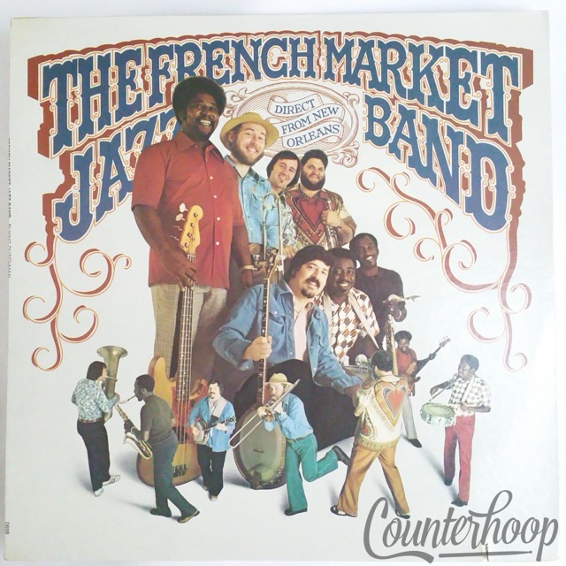 The French Market Jazz Band-Direct From New Orleans 1975 Flying Dutchman-BDL1239 — main photograph