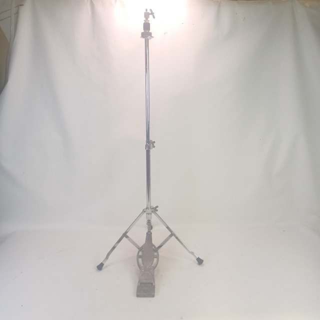 Ludwig Atlas Hi-Hat Cymbal Stand Chrome Spur-Lok Direct-Pull Block Logo 60s#1123 — main photograph