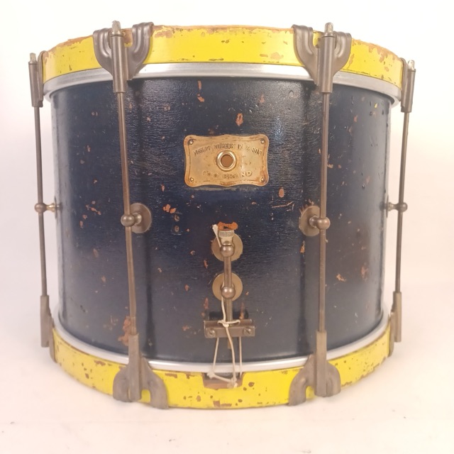 Rogers 10x14" Farmingdale,NJ 40s Jasper Maple Snare Drum Marching Joseph Jr &Son — main photograph