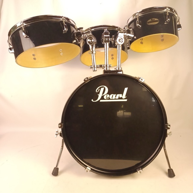 Pearl Rhythm Traveler Drum Set Compact Kit 20" Kick/Bass+3 Nesting Concert Toms — main photograph