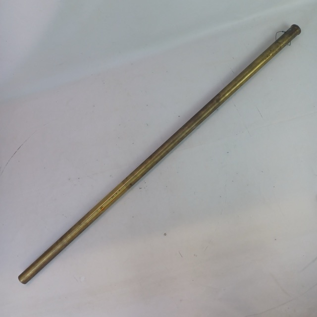 Musser M665B Brass Tube F# 52"x1.5"Symphonic Chime Tubular Bell *Cracked*-Parts — main photograph