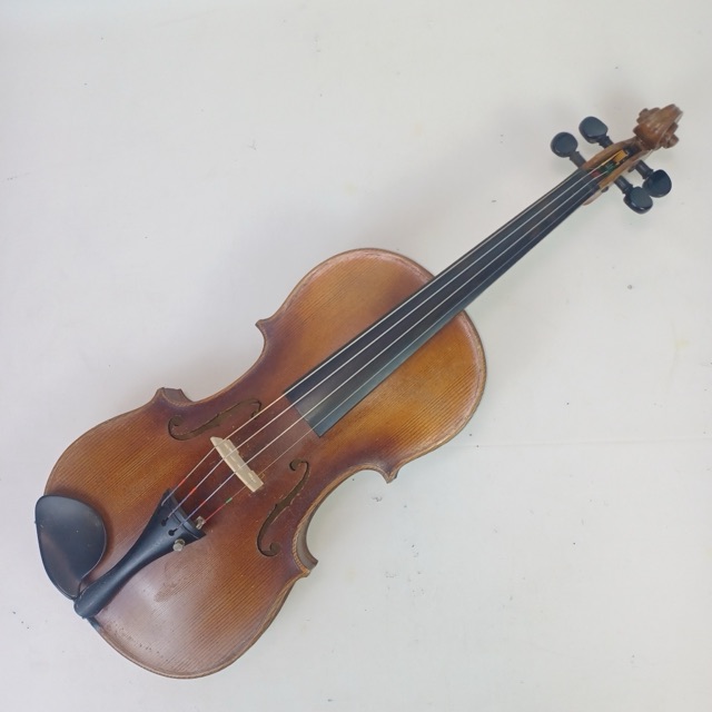 Johann Baptist Schweitzer Violin 4/4 Hieronymi Amati Pestini 1813 Vintage +Case — main photograph
