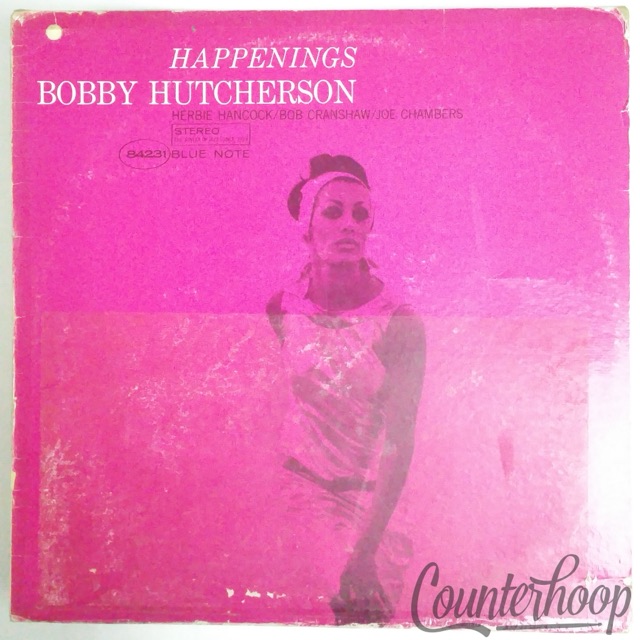 Bobby Hutcherson– Happenings 1976 RE Stereo Blue Note-BST84231 Herbie Hancock VG — main photograph