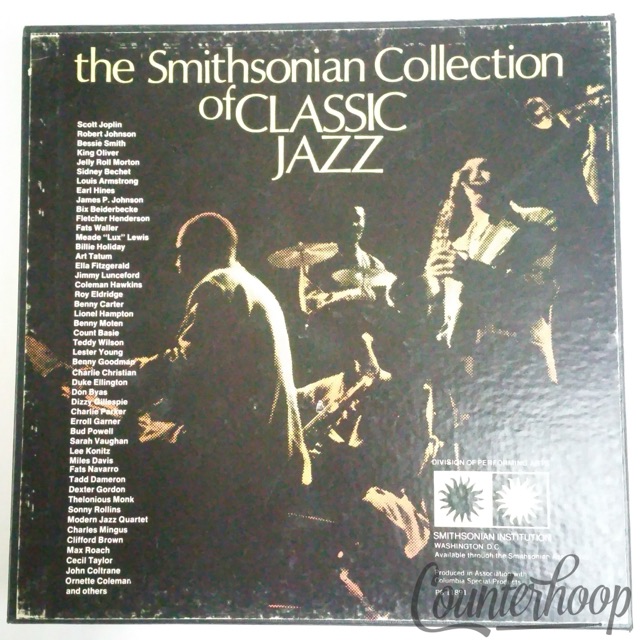 Various-The Smithsonian Collection Of Classic Jazz VG++6xLP 1973 P611891 Box Set — main photograph