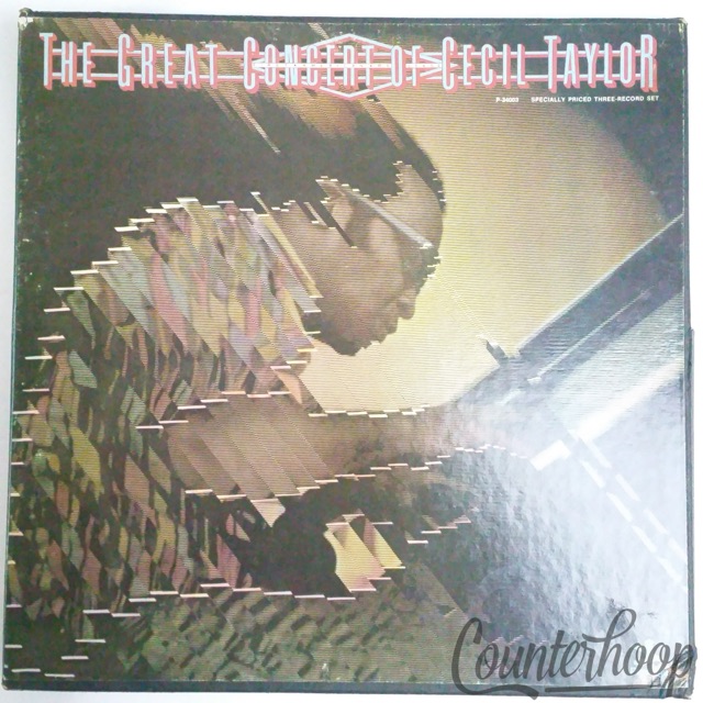 Cecil Taylor – The Great Concert Of Cecil Taylor 1977 3LP Prestige 34003 Box Set — main photograph