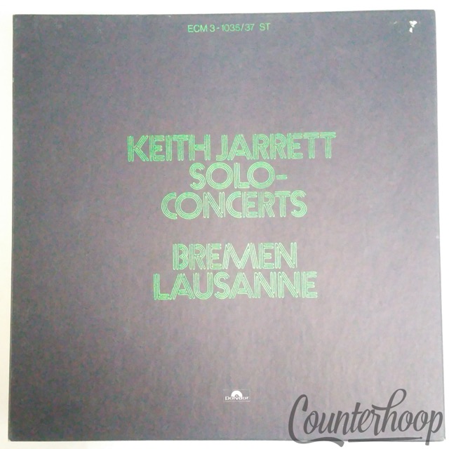Keith Jarrett – Solo Concerts: Bremen /Lausanne 1973 3LP Box Set ECM 3-1035/37ST — main photograph