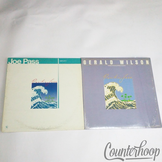 2LP Pacific Jazz Reissue Joe Pass-Simplicity+The Best Of The Gerald Wilson Or NM — main photograph