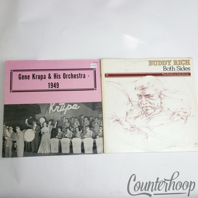 Gene Krupa And His Orchestra-1949 VG++2LP Buddy Rich-Both Sides 1976 Mercury NM — main photograph
