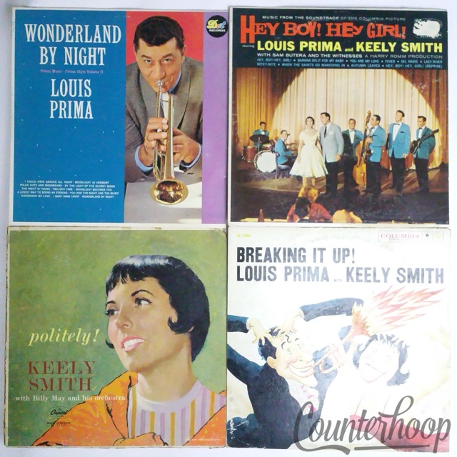 4LP Louis Prima And Keeley Smith Wonderland+Hey Boy!Hey Girl!+Politely+Breakin' — main photograph
