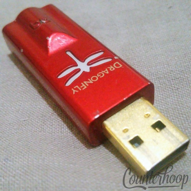 AudioQuest - DragonFly Red USB DAC/Headphone Amplifier Laptop Head Phone Preamp — main photograph