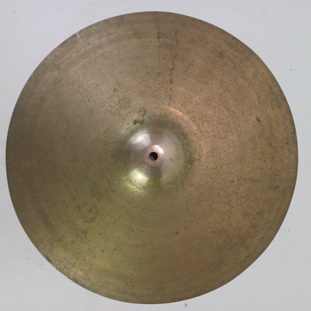 Zenjian 986g 15" 40s UFIP Hi-Hat Cymbals THIN Vintage B20 Bronze Italy Italian — main photograph