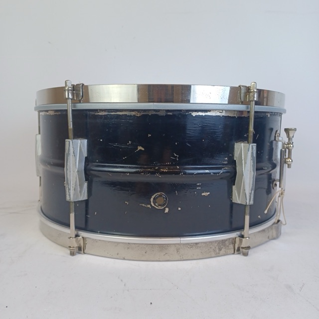 Gretsch Broadkaster 6.5x14"Snare Drum Vintage 30s Nickel over Brass NOB Shell US — main photograph