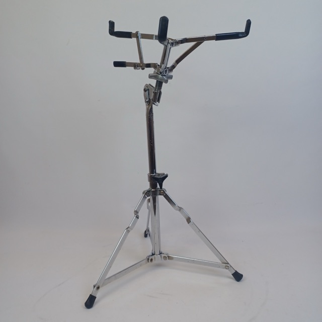 Slingerland"Rocket"Snare Drum Stand #1382 Chrome Vintage70s Sturdy Single-Braced — main photograph